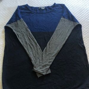 Vince color block sweater size M